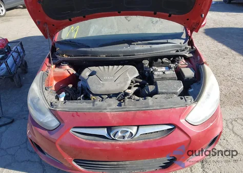 2013 Hyundai Accent Gls z USA, uszkodzony, nr VIN KMHCT4AE5DU305509